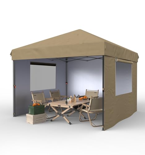 Black Pop Up Canopy with Portable Roller Bag C9959