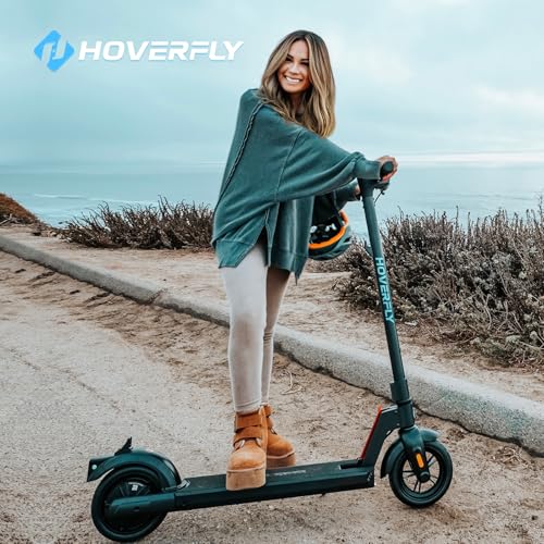 Electric Scooter with 8.5" Solid Tire, 250W Motor, Foldable H696896