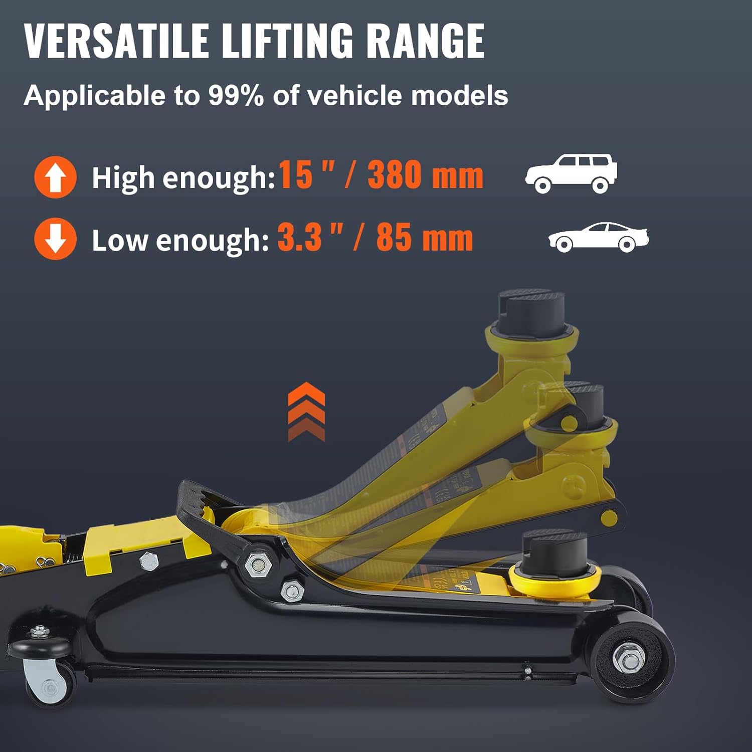 2.5 Ton Low Profile Floor Jack B59370