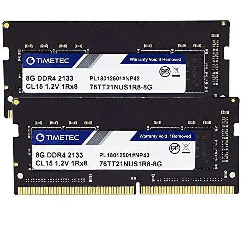 16Gb Kit (2X8Gb) DDR4 2133MHz PC4-17000 Non-Ecc Unbuffered 1.2V CL15 1Rx8 Single Rank 260 Pin SODIMM Laptop Memory RAM Module L275