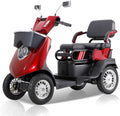 Red 4 Wheel Mobility Scooter 500lbs Capacity N574019