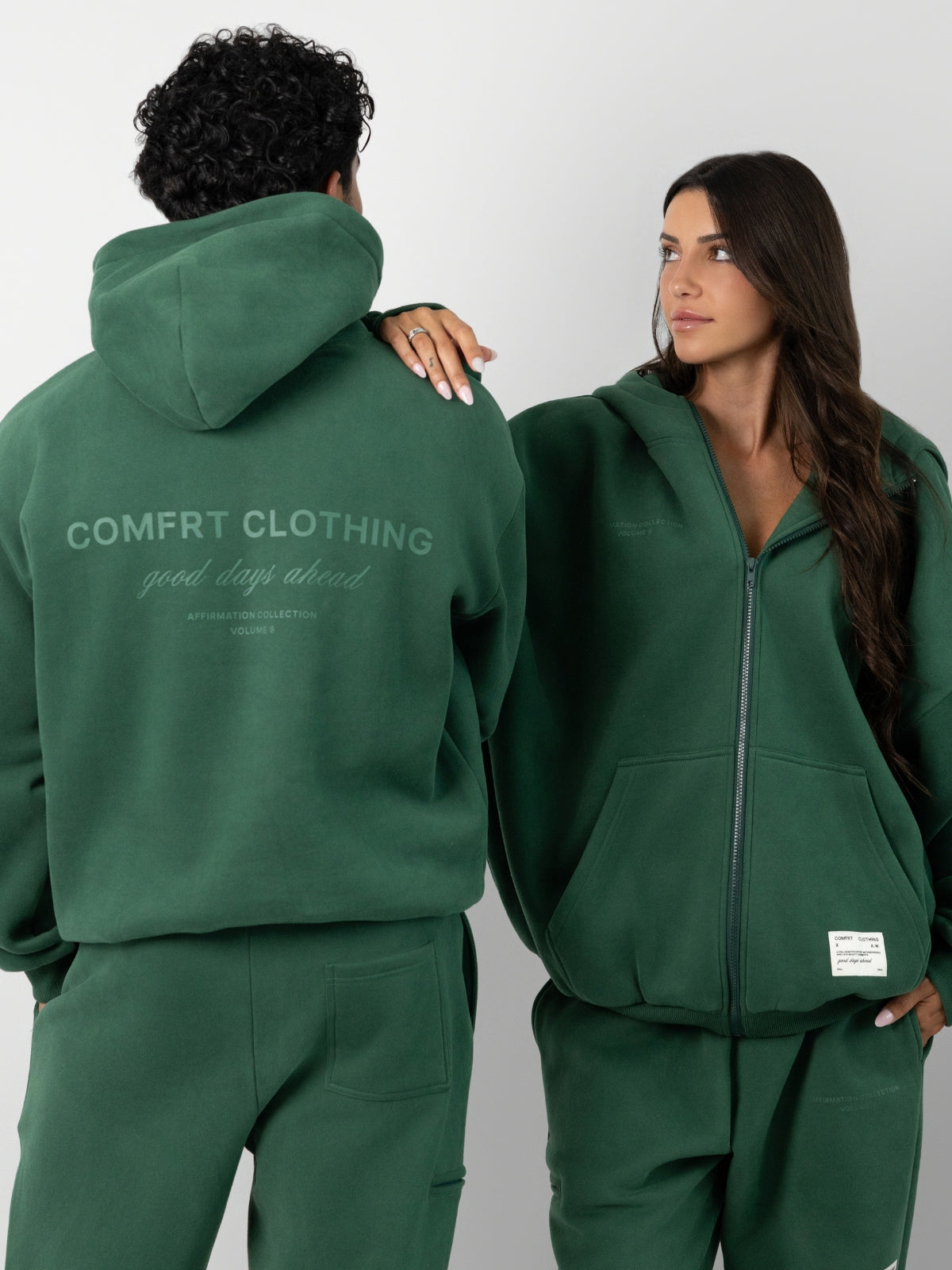 Affirmation Zip Hoodie – Mega