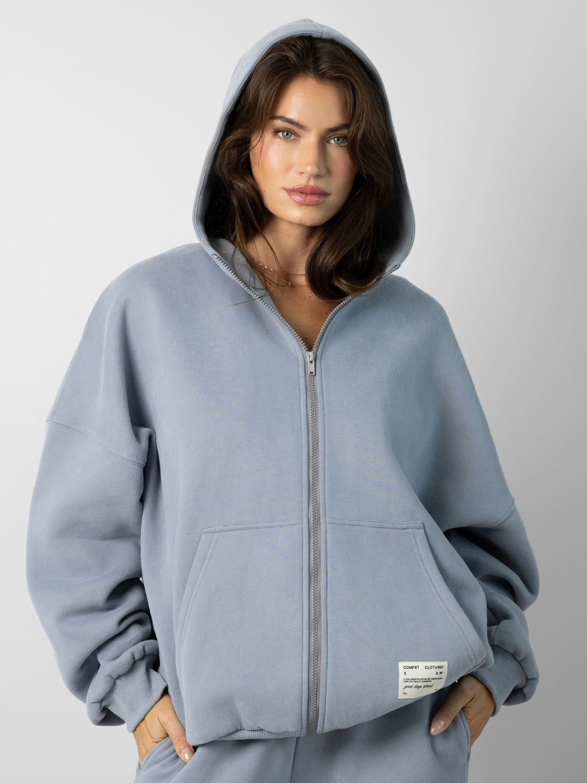 Affirmation Zip Hoodie – Mega